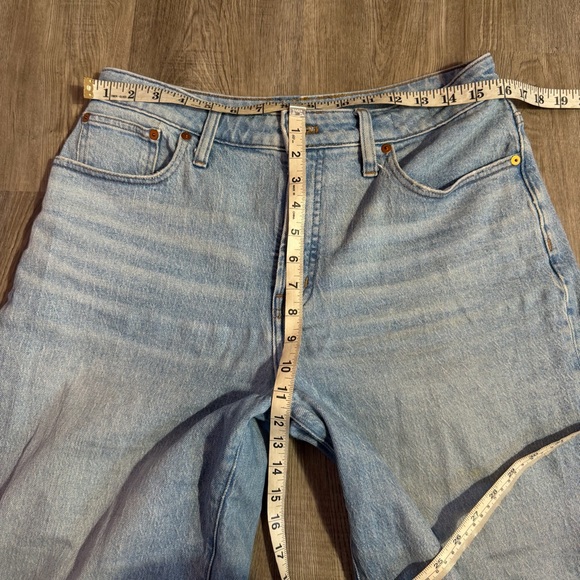 Madewell The Curvy Perfect Vintage Wide-Leg Crop Jean Size 31 - Picture 7 of 12
